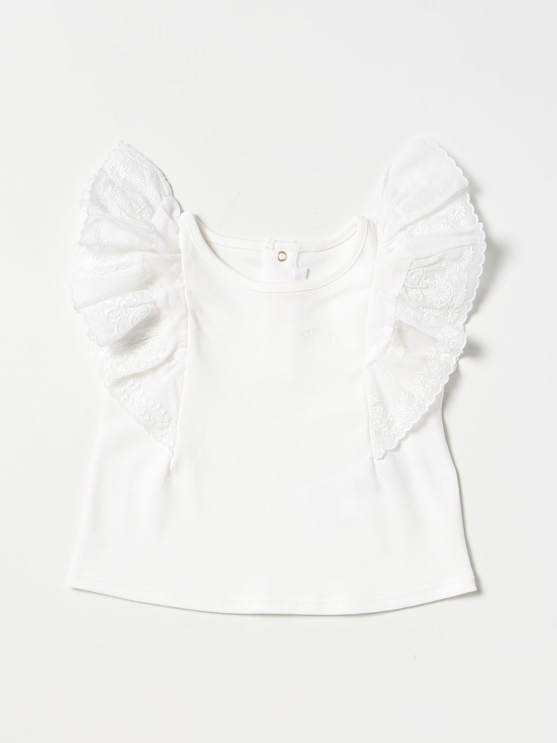 Chloé T-Shirt CHLOÉ Kids colour White