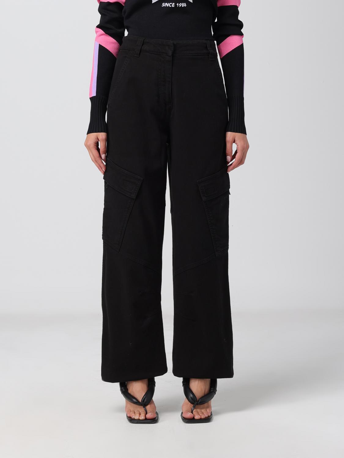 Versace Jeans Couture Trousers VERSACE JEANS COUTURE Woman colour Black