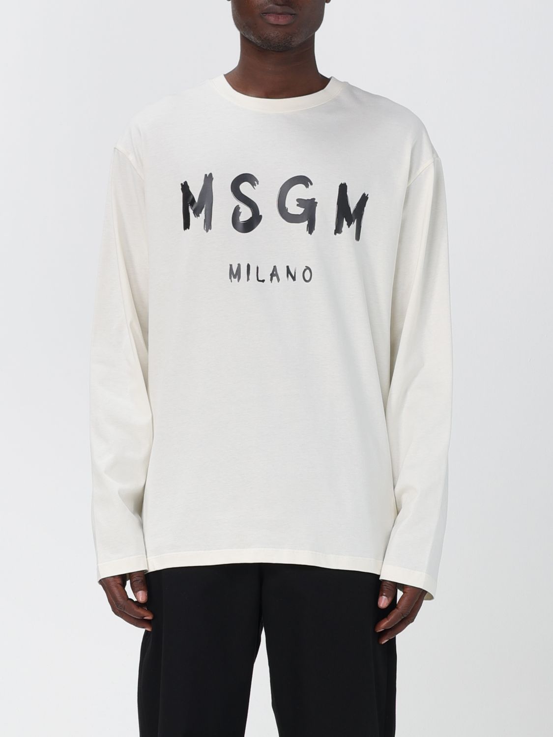 Msgm T-Shirt MSGM Men colour Ivory