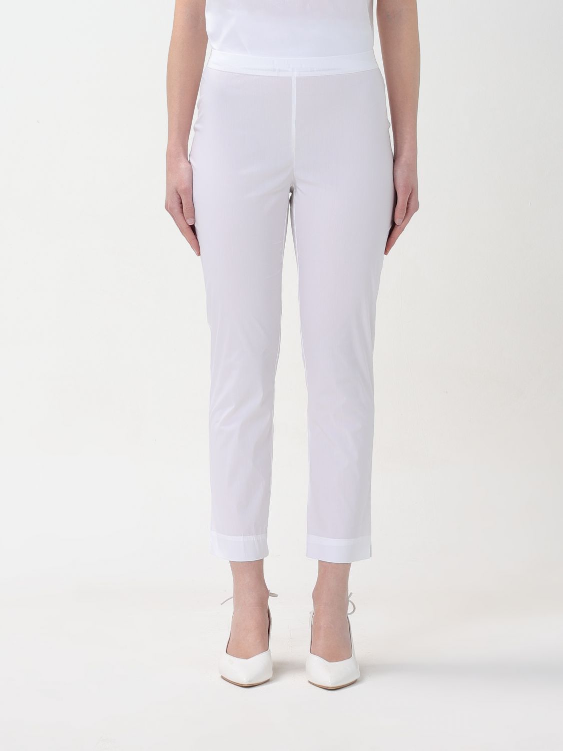 Liviana Conti Trousers LIVIANA CONTI Woman colour White