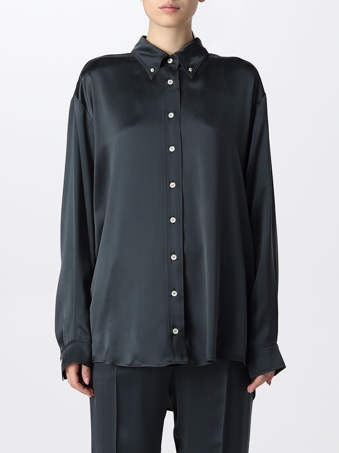 Alysi Shirt ALYSI Woman colour Forest Green