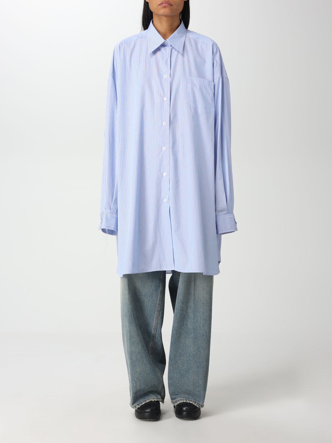 Maison Margiela Shirt MAISON MARGIELA Woman colour Blue