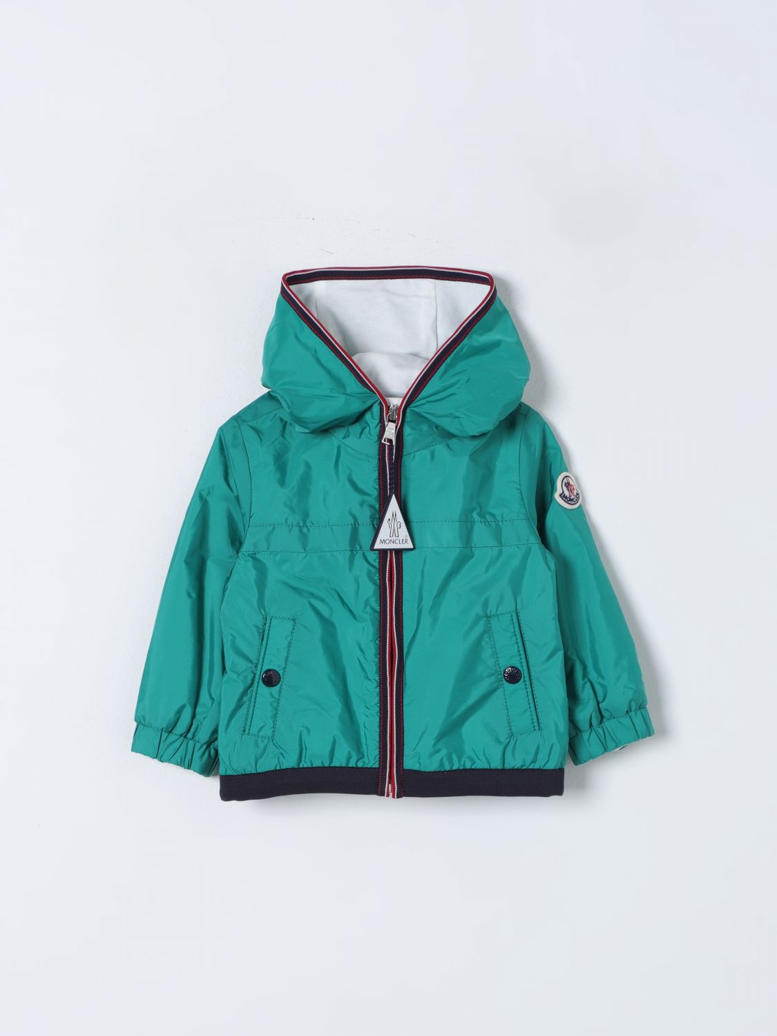 Moncler Jacket MONCLER Kids colour Green