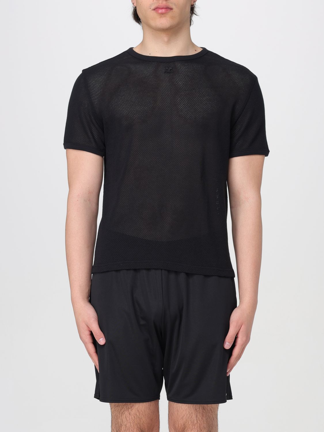 Courrèges T-Shirt COURRÈGES Men colour Black