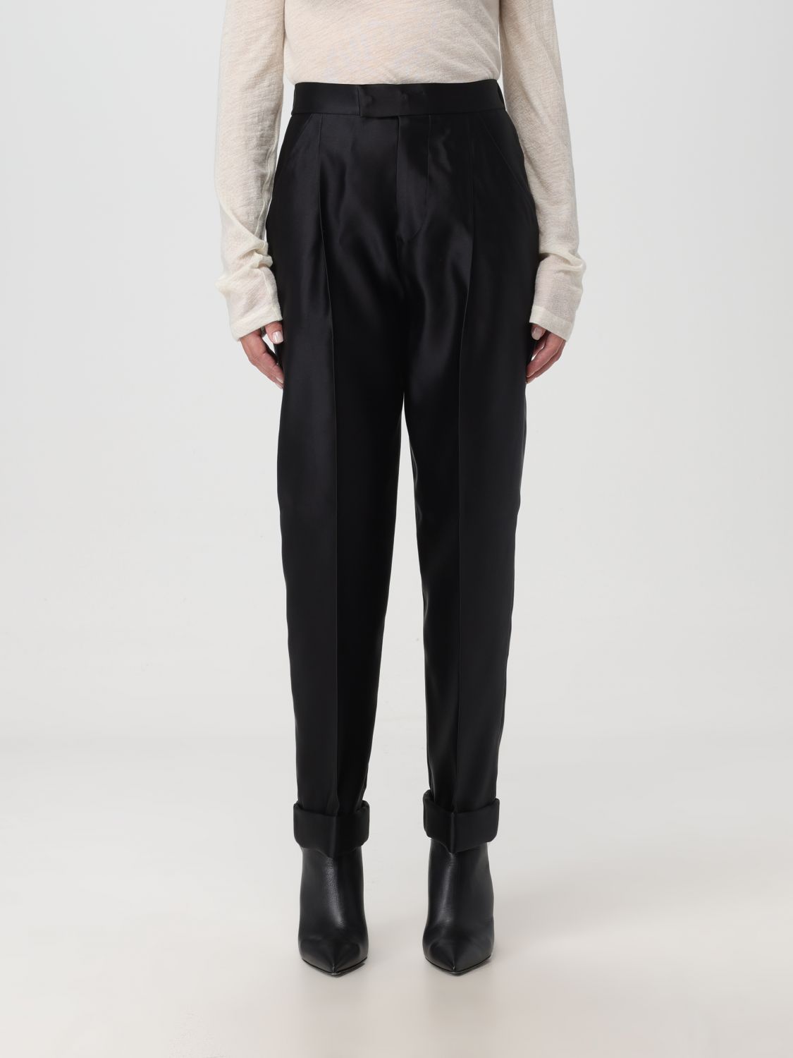 Tom Ford Trousers TOM FORD Woman colour Black