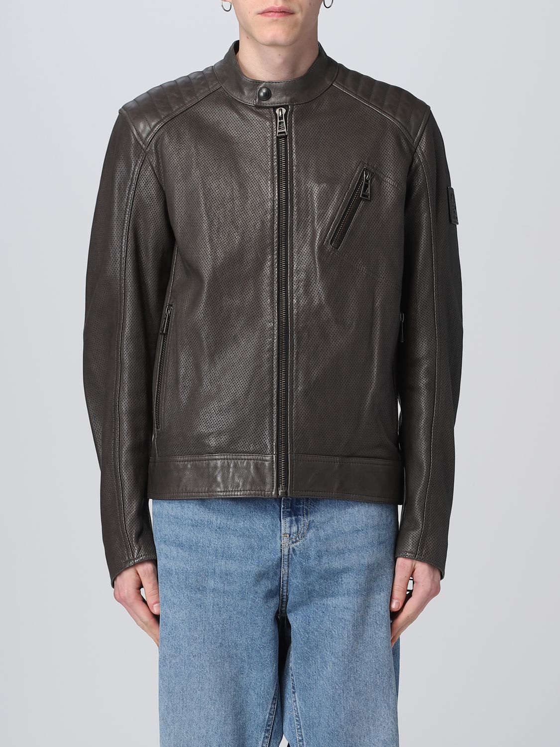 Belstaff Jacket BELSTAFF Men colour Grey