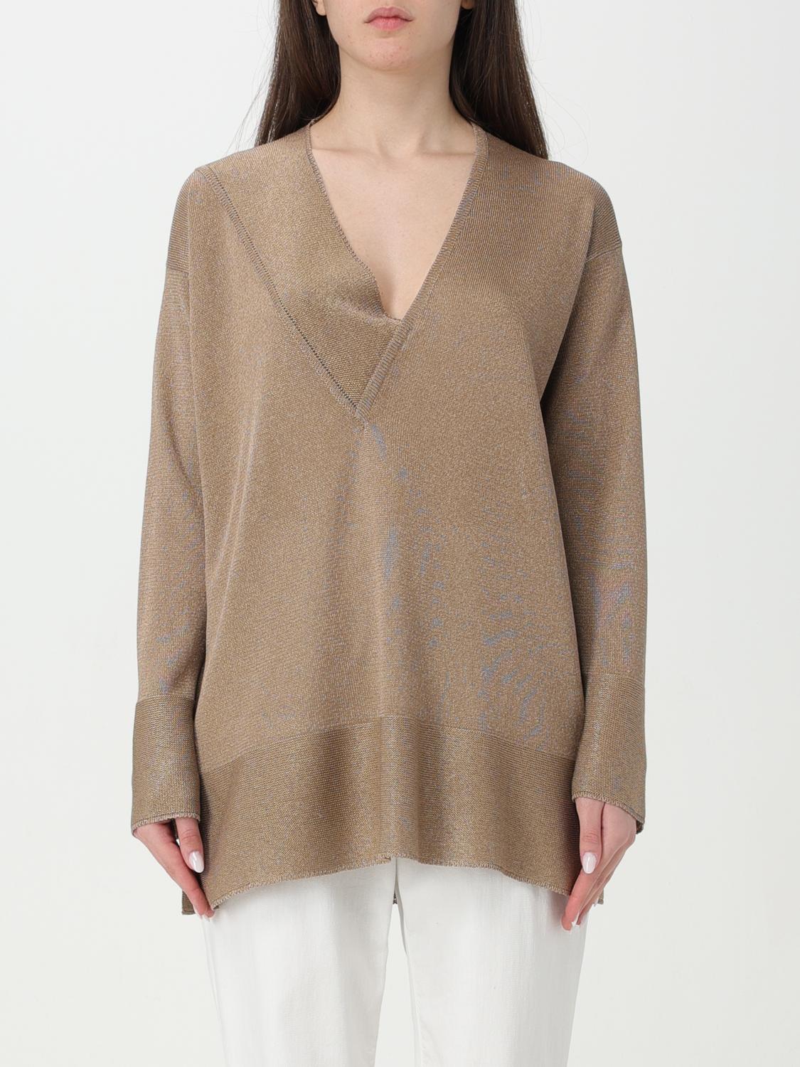 Lorena Antoniazzi Jumper LORENA ANTONIAZZI Woman colour Brown