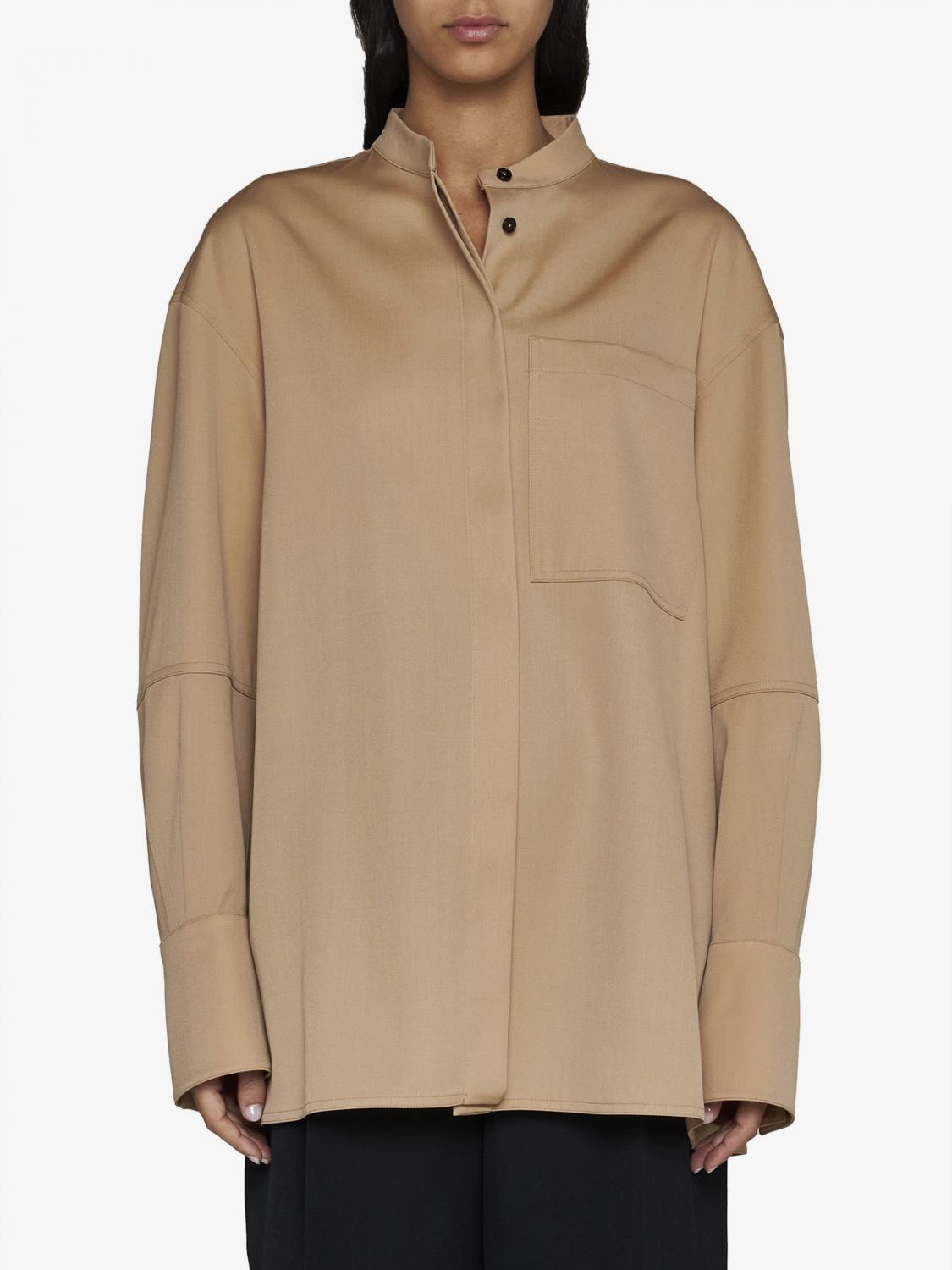 Jil Sander Shirt JIL SANDER Woman color Beige