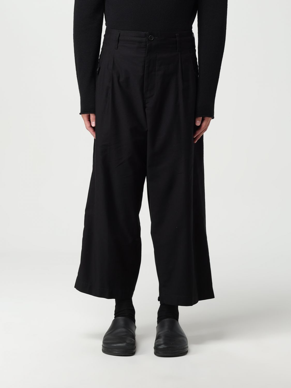 Yohji Yamamoto Trousers YOHJI YAMAMOTO Men colour Black