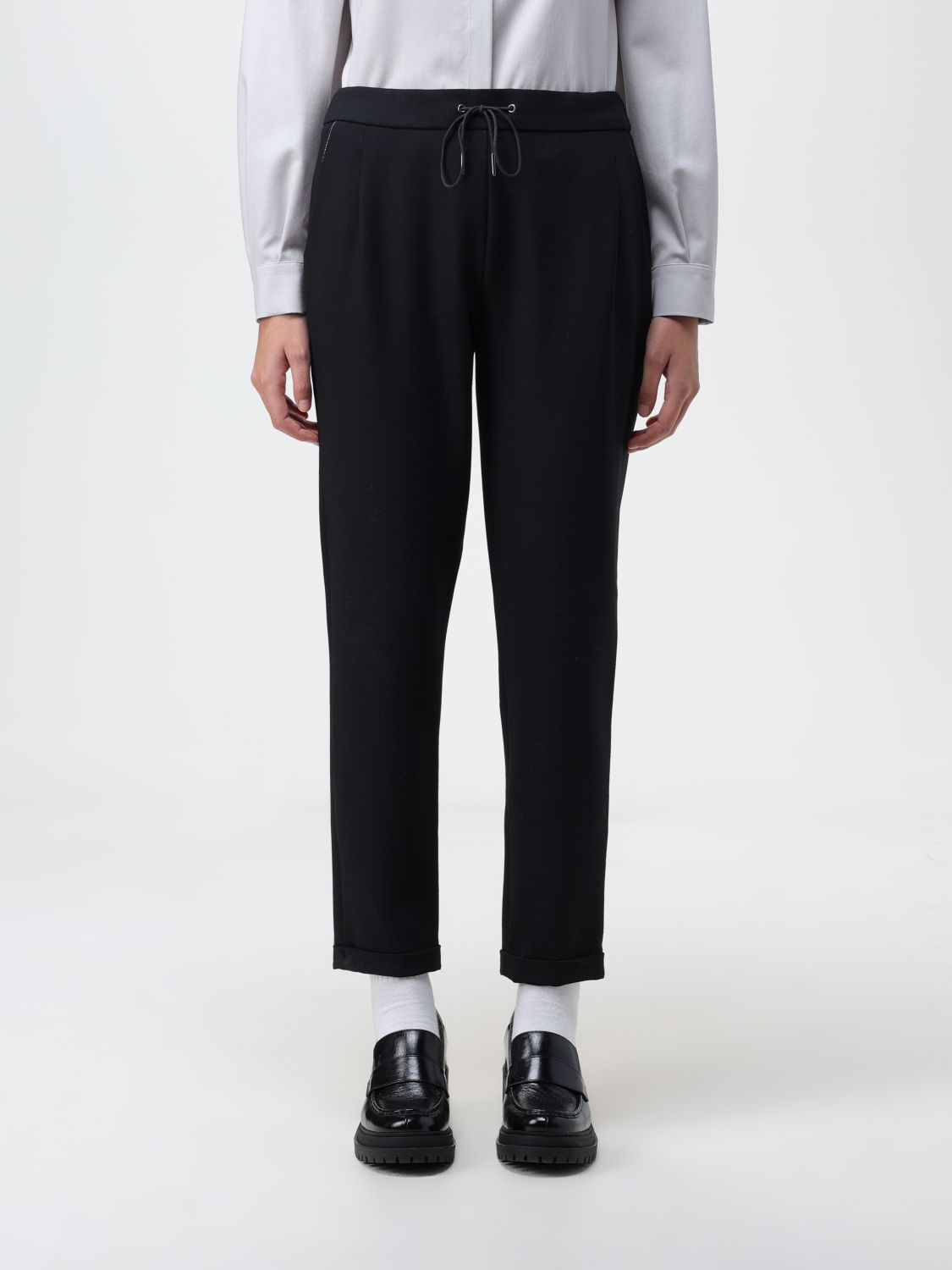 Fabiana Filippi Trousers FABIANA FILIPPI Woman colour Black