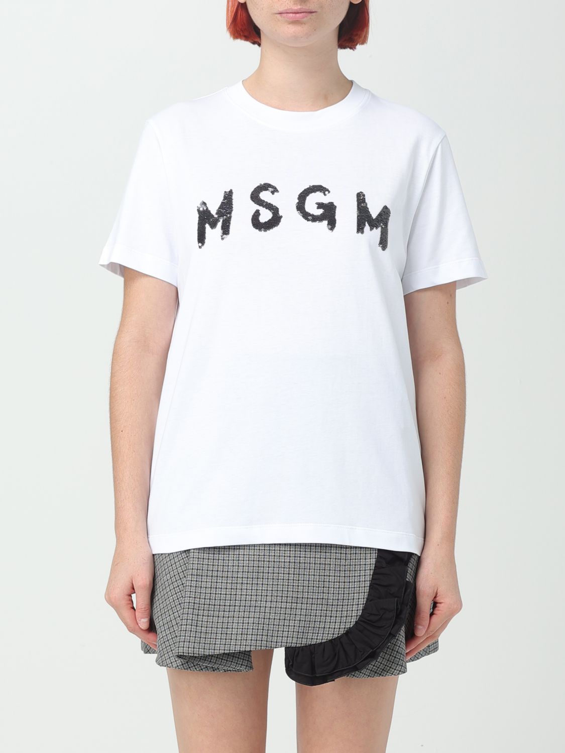 Msgm T-Shirt MSGM Woman colour White