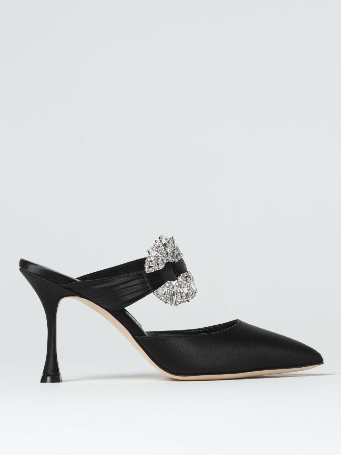 Manolo Blahnik High Heel Shoes MANOLO BLAHNIK Woman colour Black