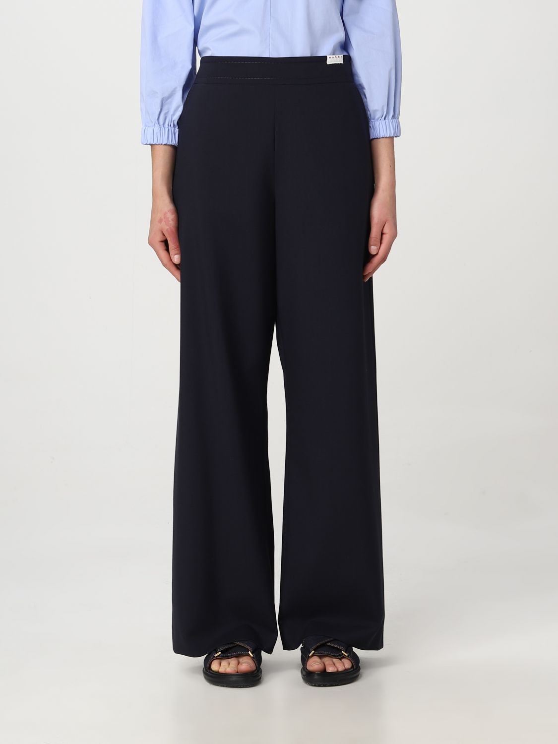 Marni Trousers MARNI Woman colour Black