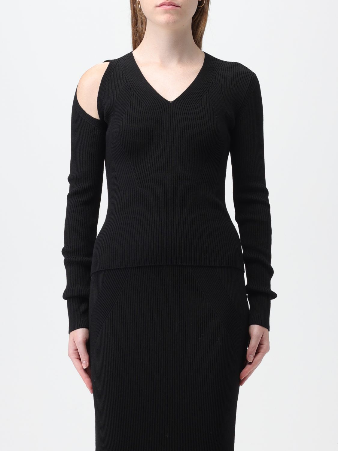 Alexander McQueen Jumper ALEXANDER MCQUEEN Woman colour Black