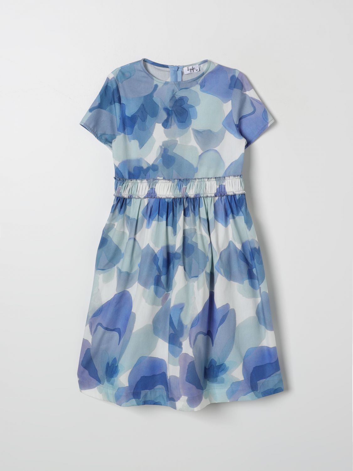 Il Gufo Dress IL GUFO Kids color Gnawed Blue