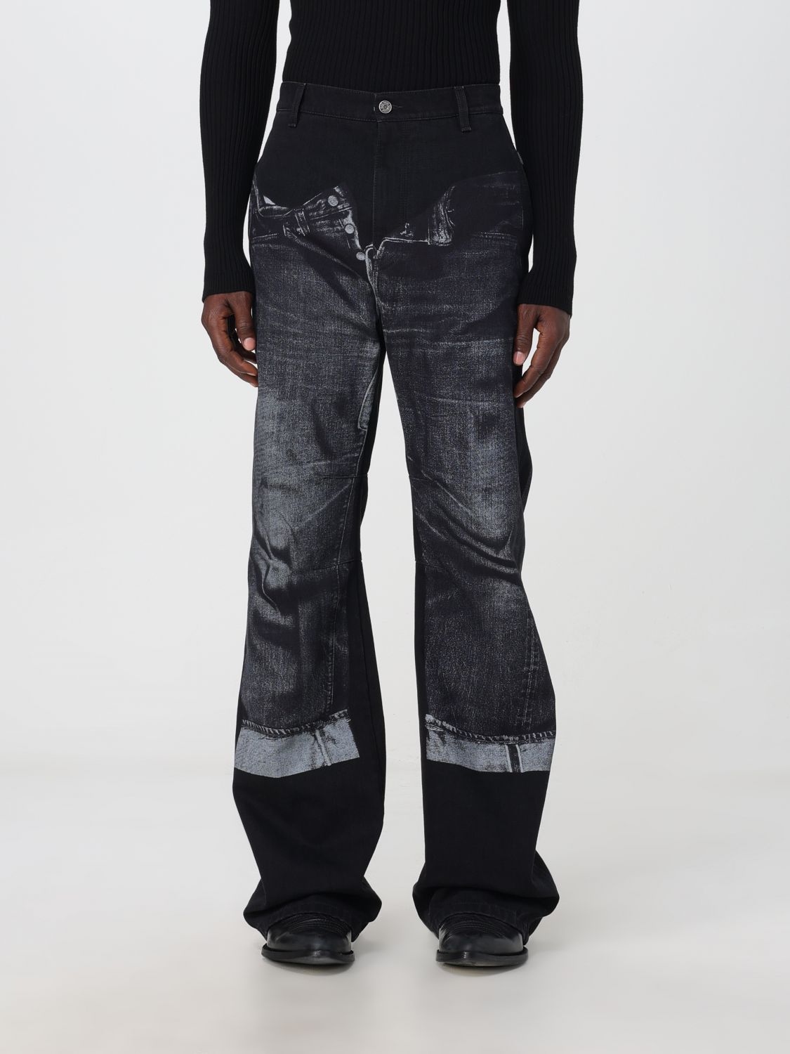 Jean Paul Gaultier Jeans JEAN PAUL GAULTIER Men colour Black