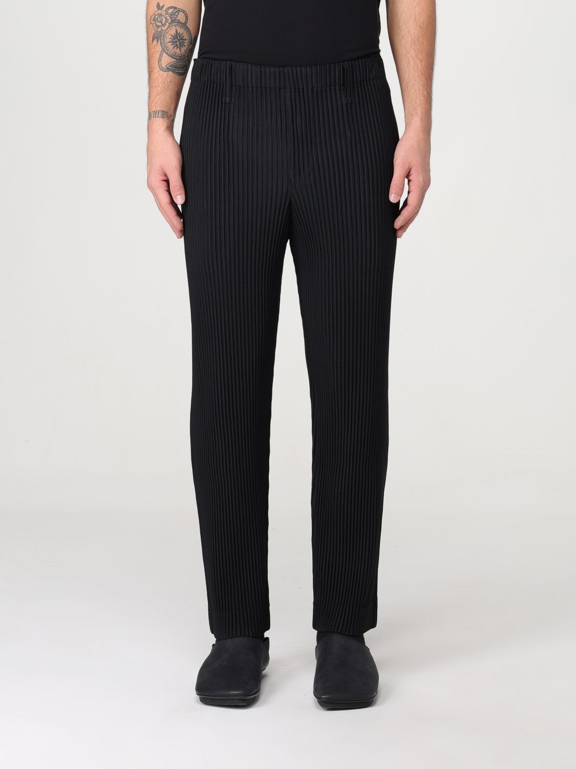 Issey Miyake Trousers ISSEY MIYAKE Men colour Black