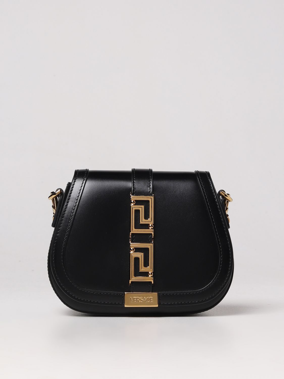 Versace Crossbody Bags VERSACE Woman colour Black