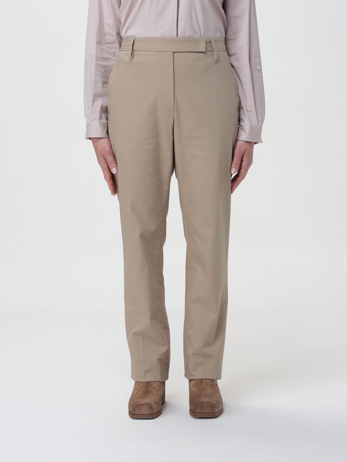 Brunello Cucinelli Trousers BRUNELLO CUCINELLI Woman colour Sand