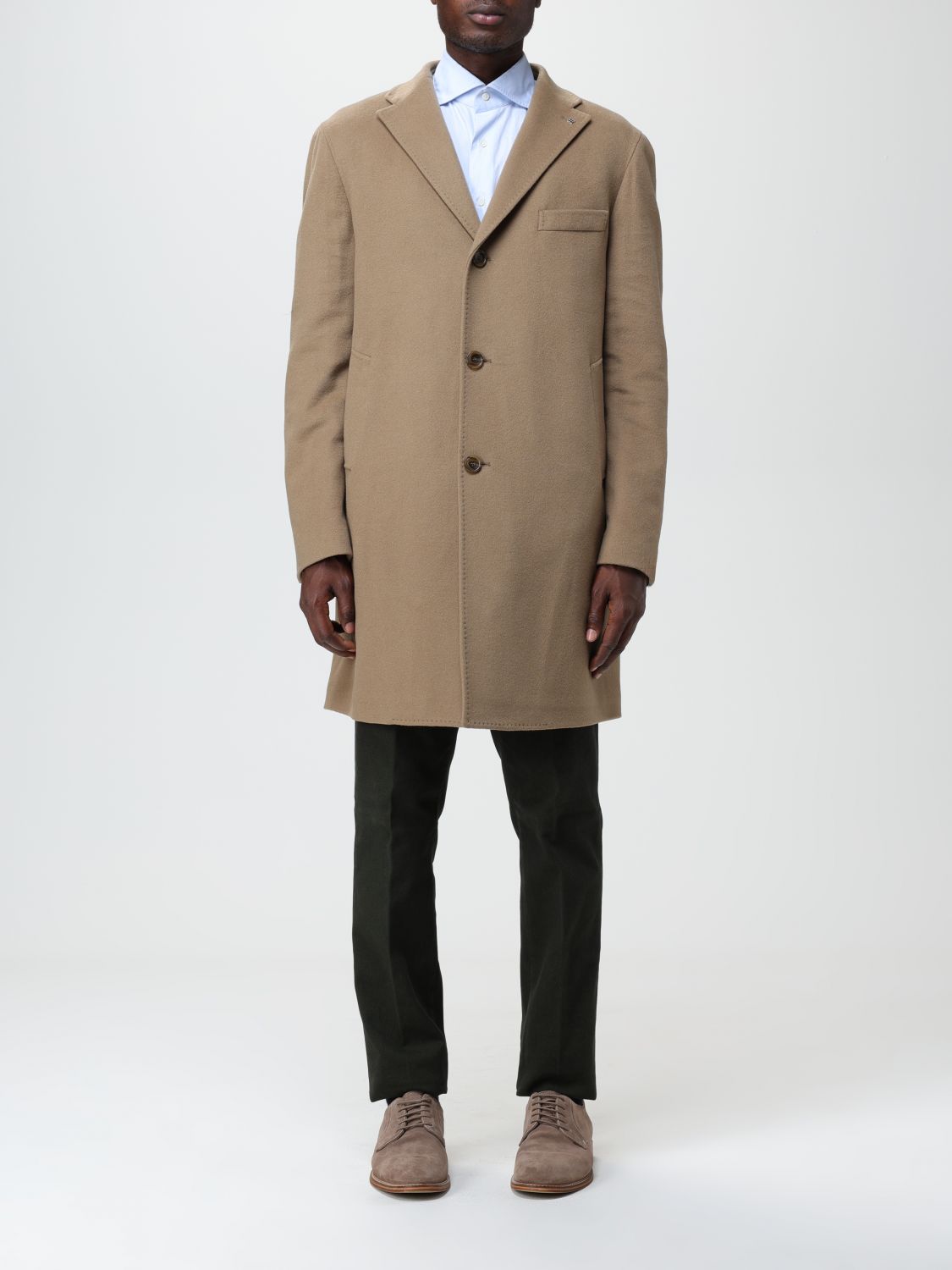 Tagliatore Coat TAGLIATORE Men colour Camel