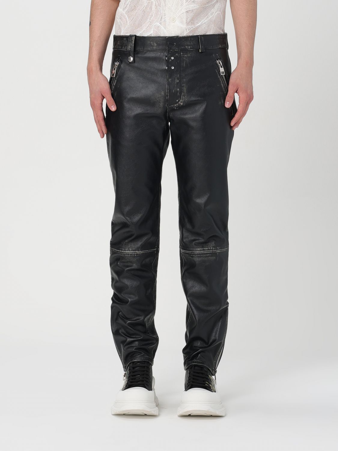 Alexander McQueen Trousers ALEXANDER MCQUEEN Men colour Black