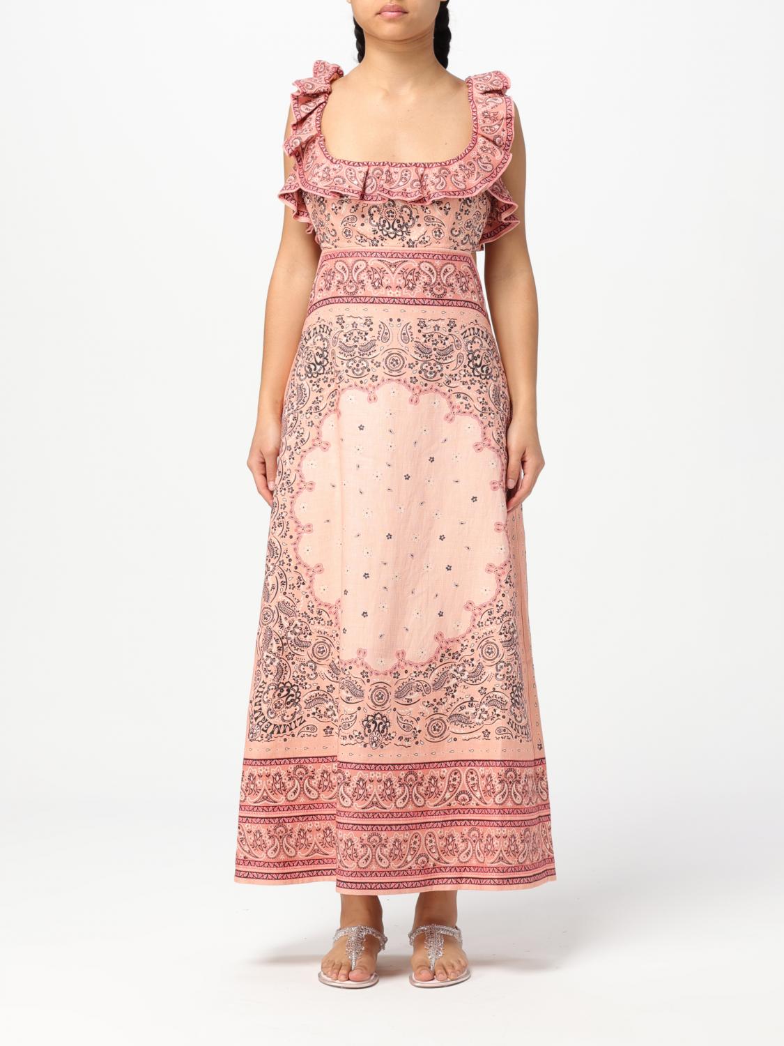 Zimmermann Dress ZIMMERMANN Woman colour Pink