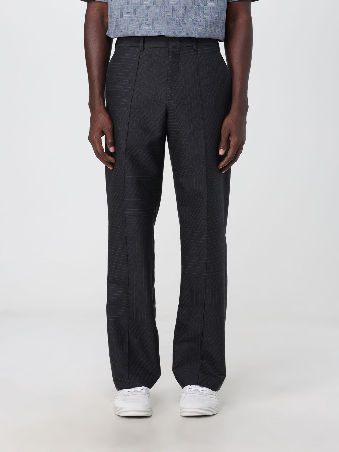 FENDI Trousers FENDI Men colour Grey