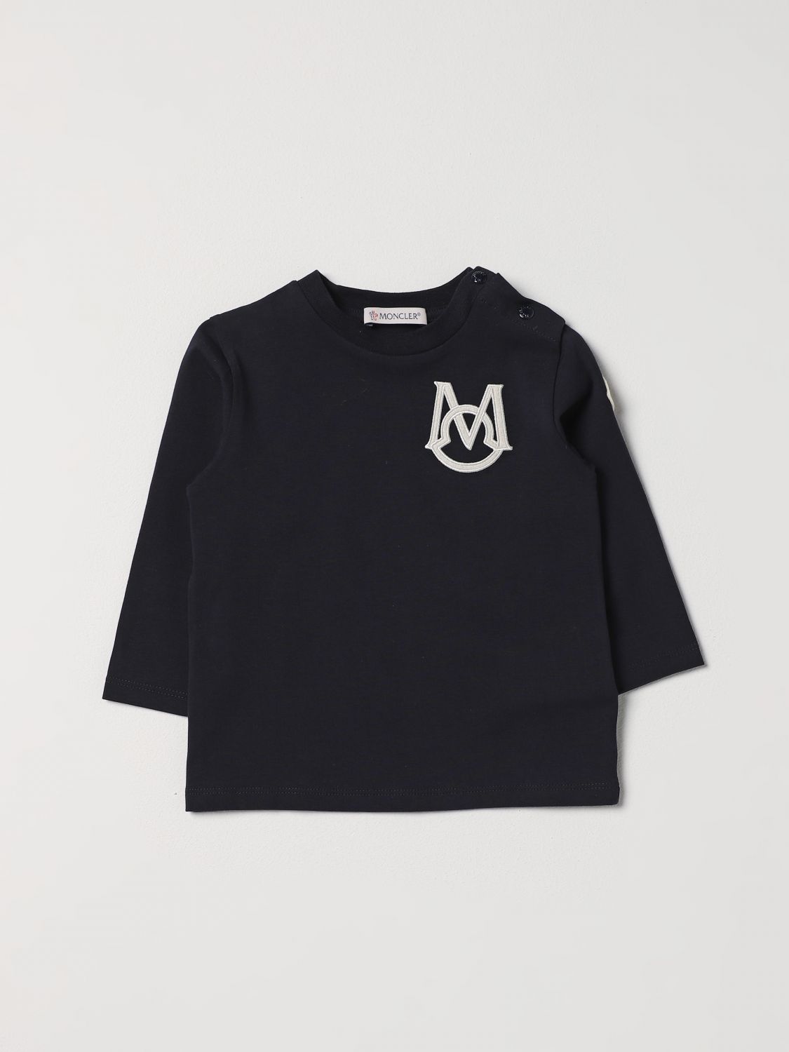 Moncler T-Shirt MONCLER Kids colour Blue