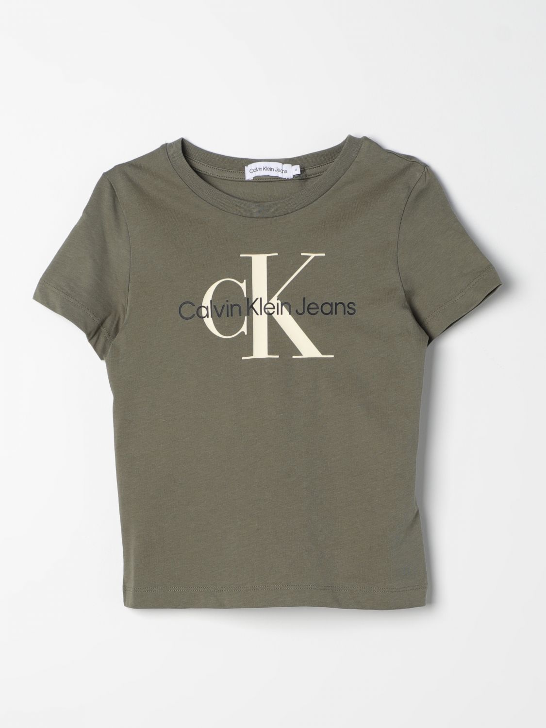Ck Jeans T-Shirt CK JEANS Kids colour Olive