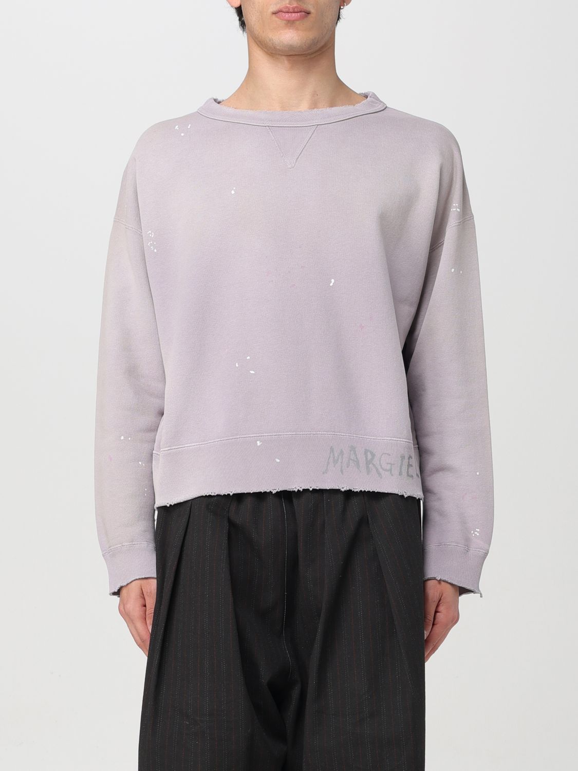 Maison Margiela Sweatshirt MAISON MARGIELA Men colour Lilac