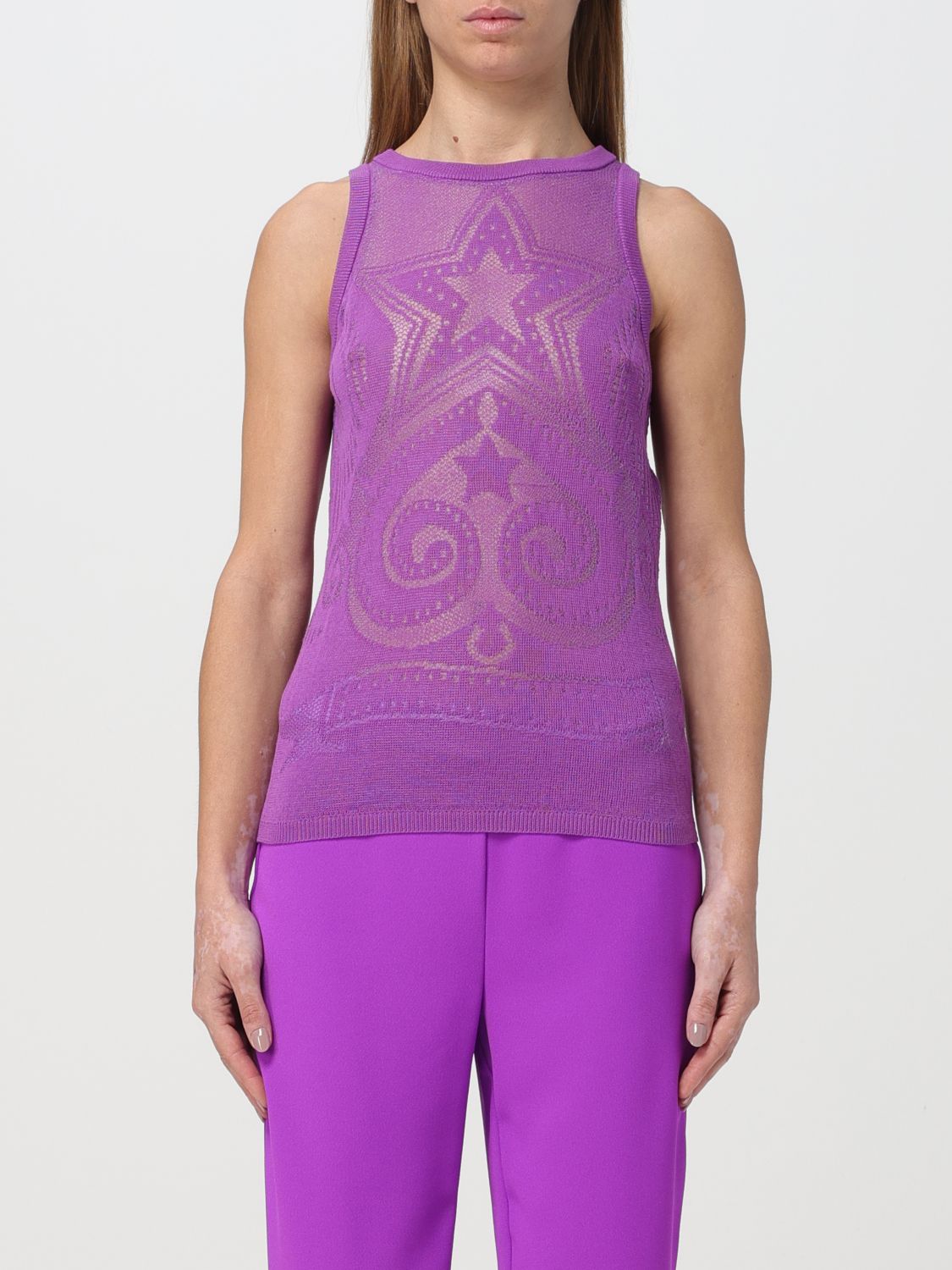 Actitude Twinset Top ACTITUDE TWINSET Woman colour Violet