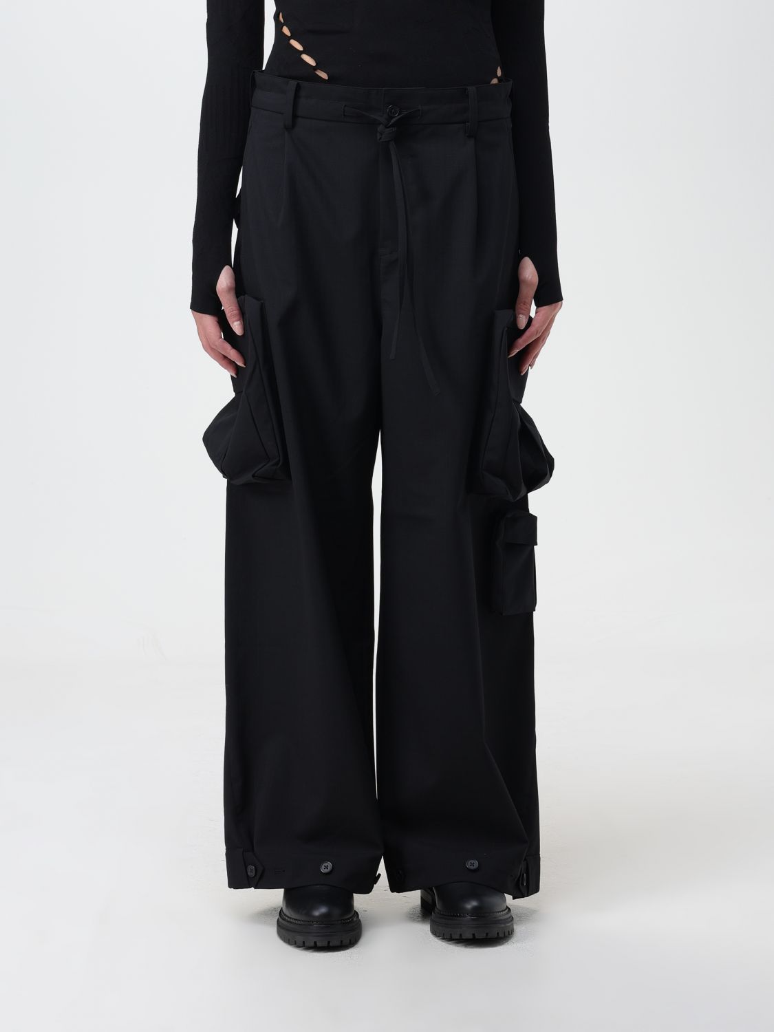 Y-3 Trousers Y-3 Woman colour Black