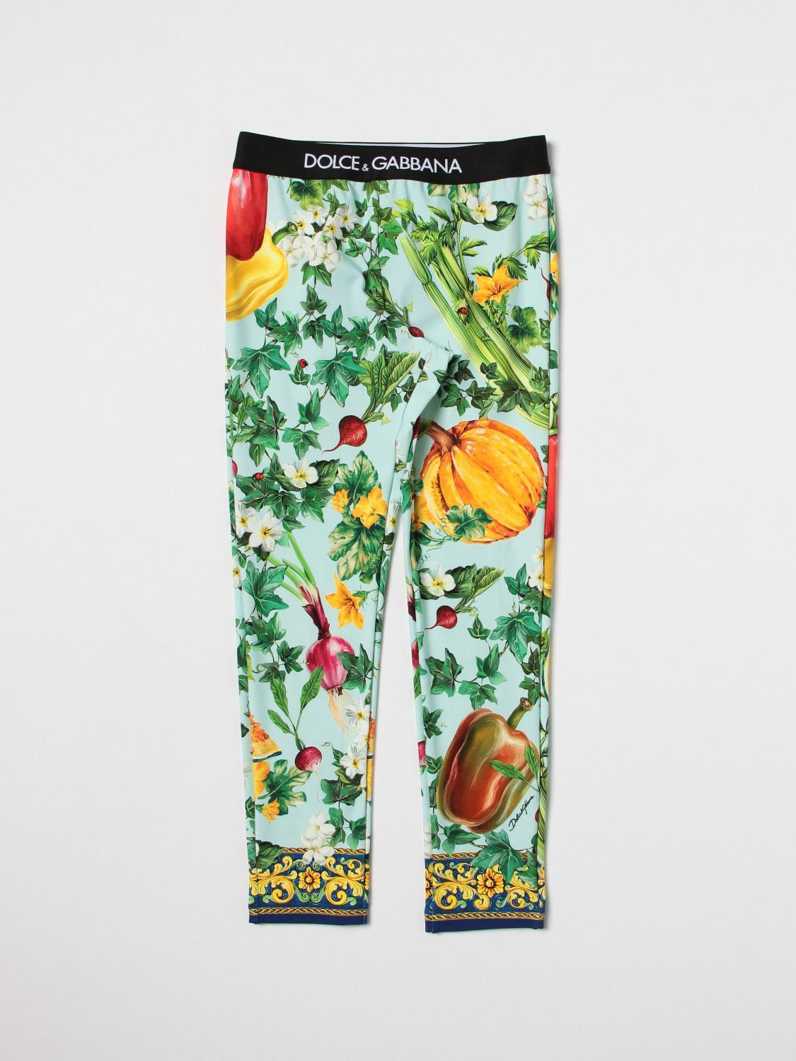 Dolce & Gabbana Trousers DOLCE & GABBANA Kids colour Green