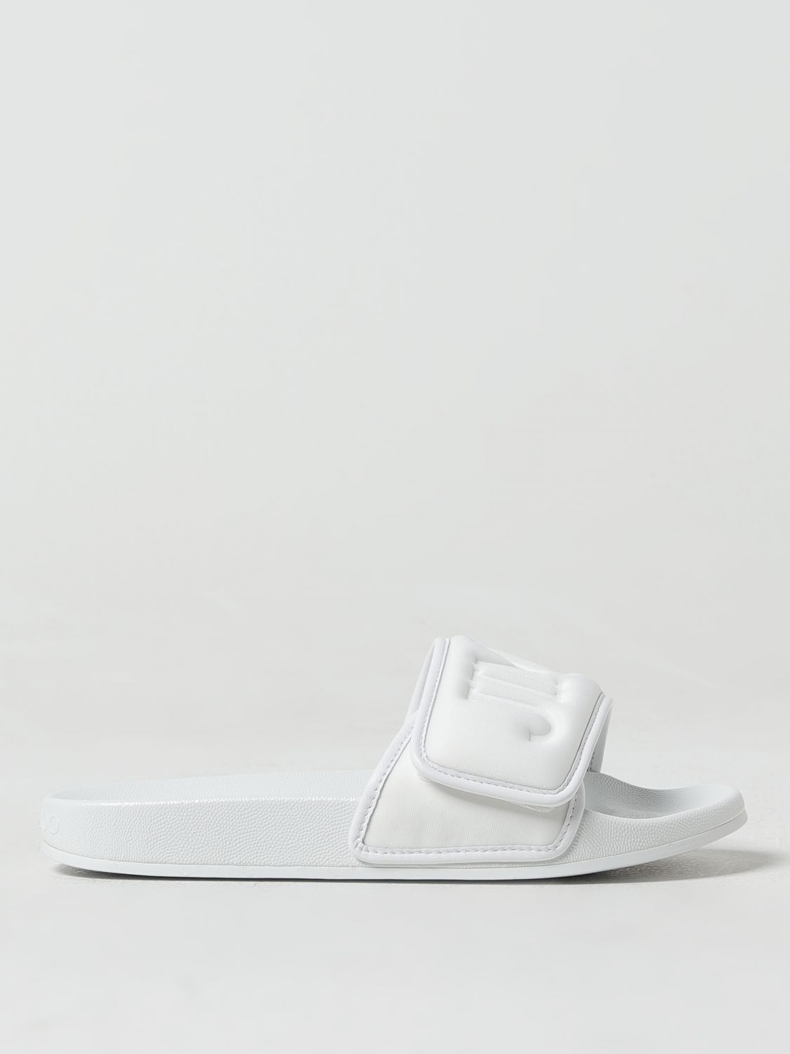 Jimmy Choo Flat Sandals JIMMY CHOO Woman colour White