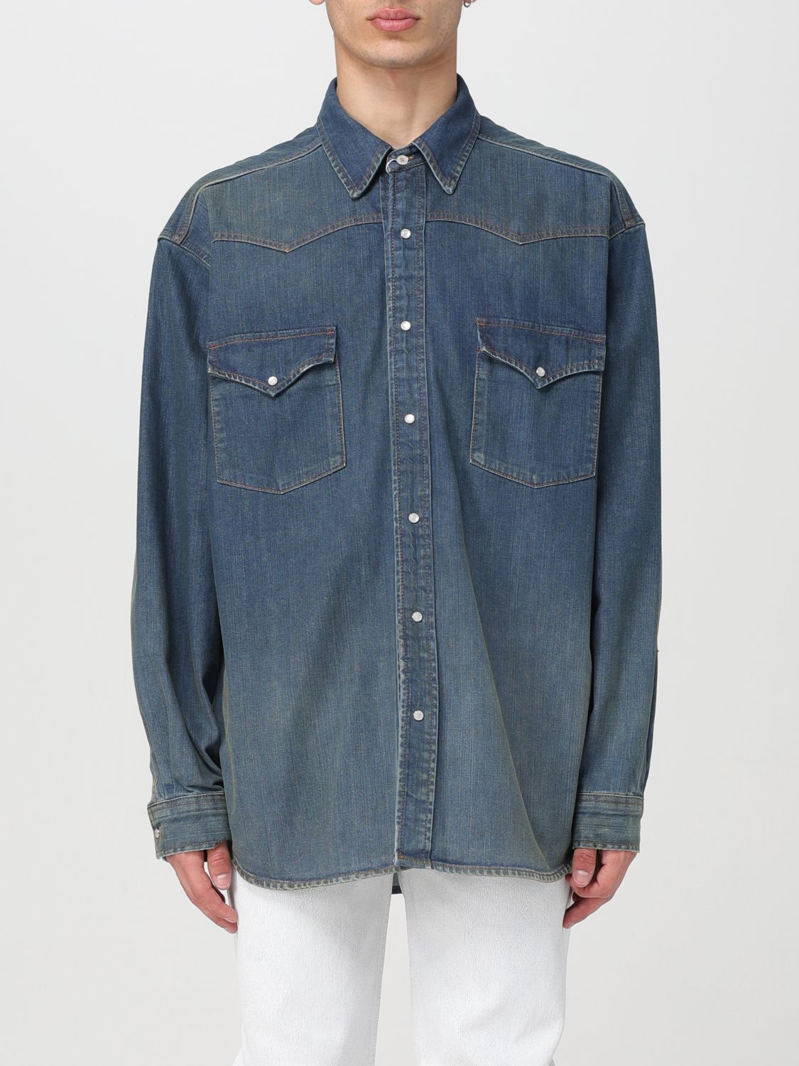 Maison Margiela Shirt MAISON MARGIELA Men colour Blue