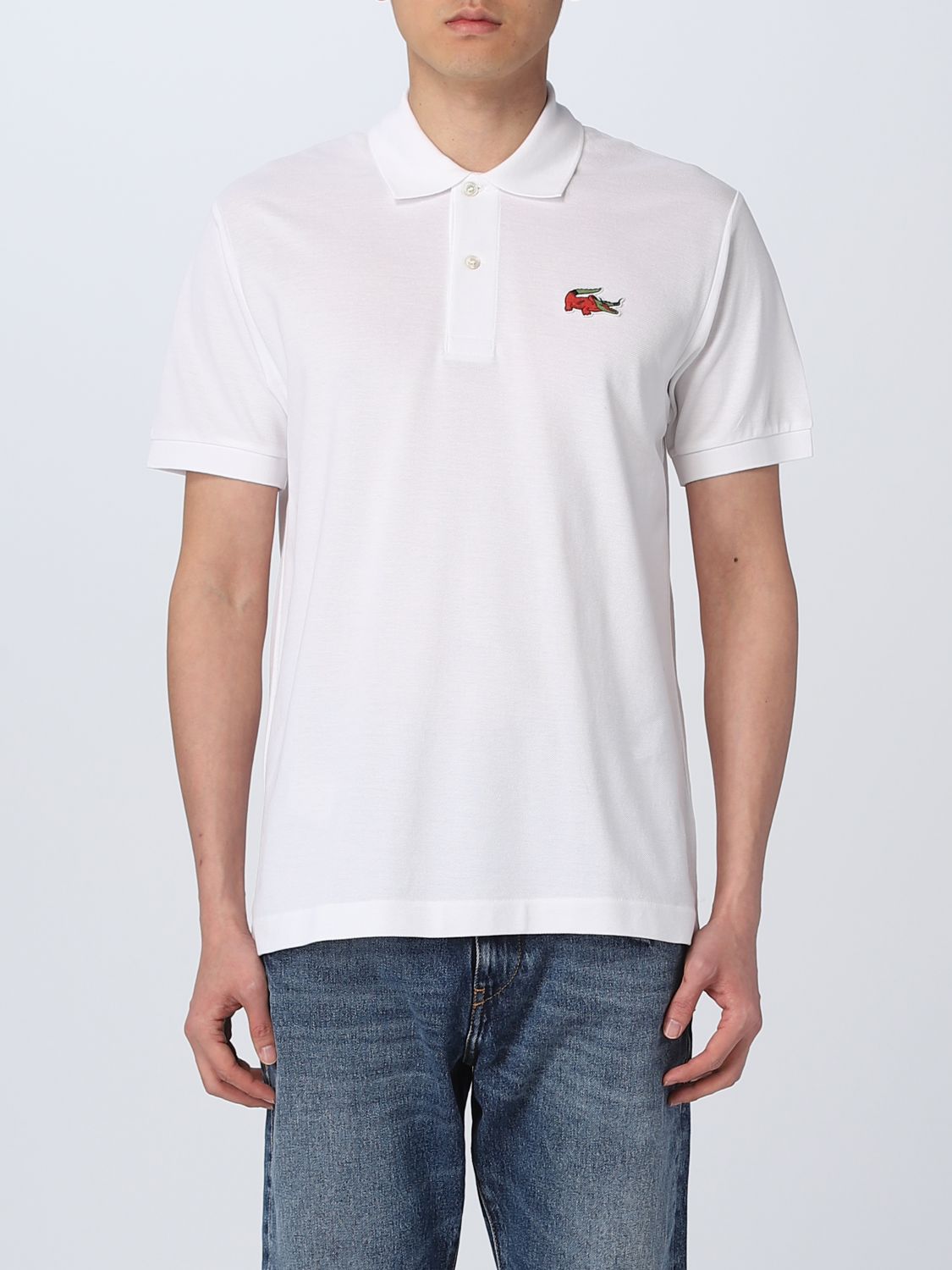 Lacoste X Netflix Polo Shirt LACOSTE X NETFLIX Men colour White