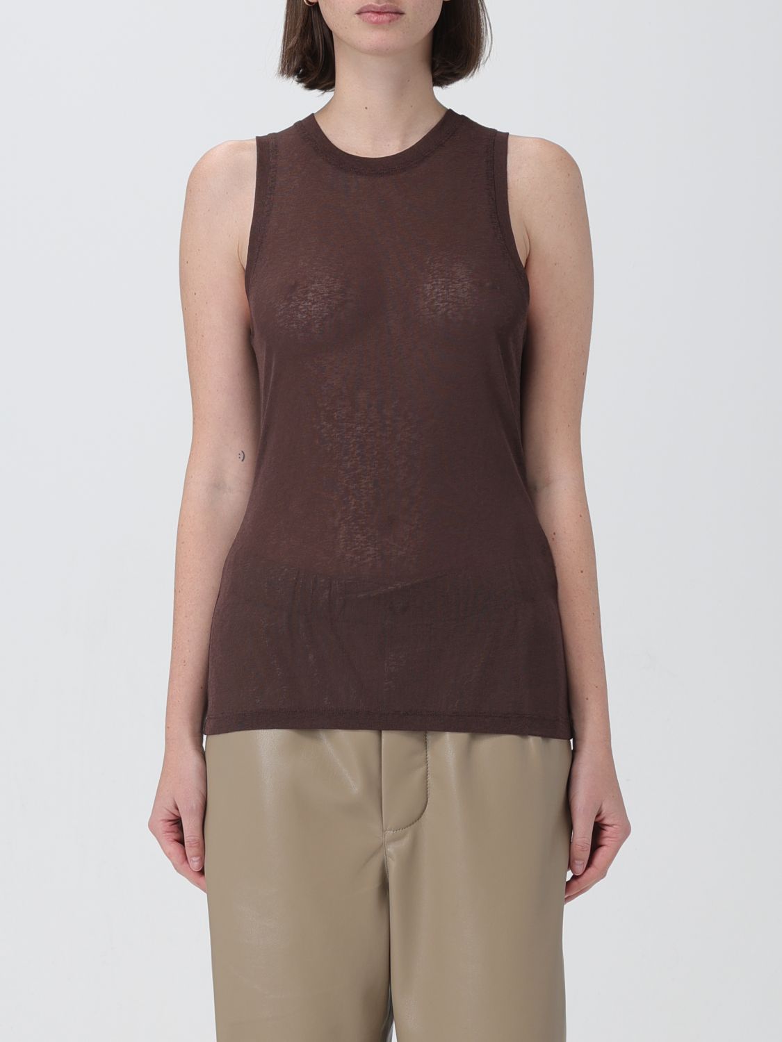 Nanushka Top NANUSHKA Woman colour Brown