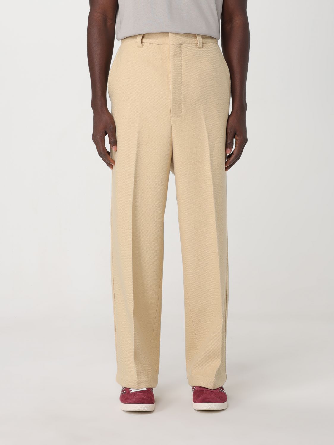 Ami Paris Trousers AMI PARIS Men colour Beige