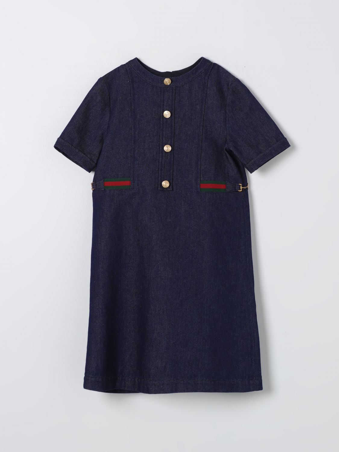 Gucci Dress GUCCI Kids colour Blue