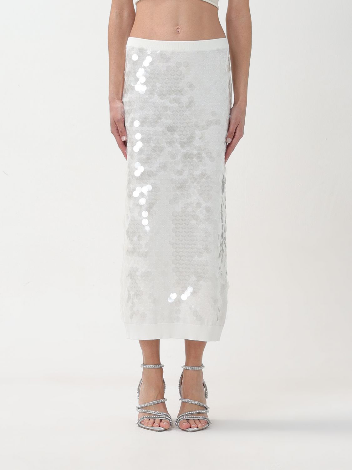 N° 21 Skirt N° 21 Woman colour White