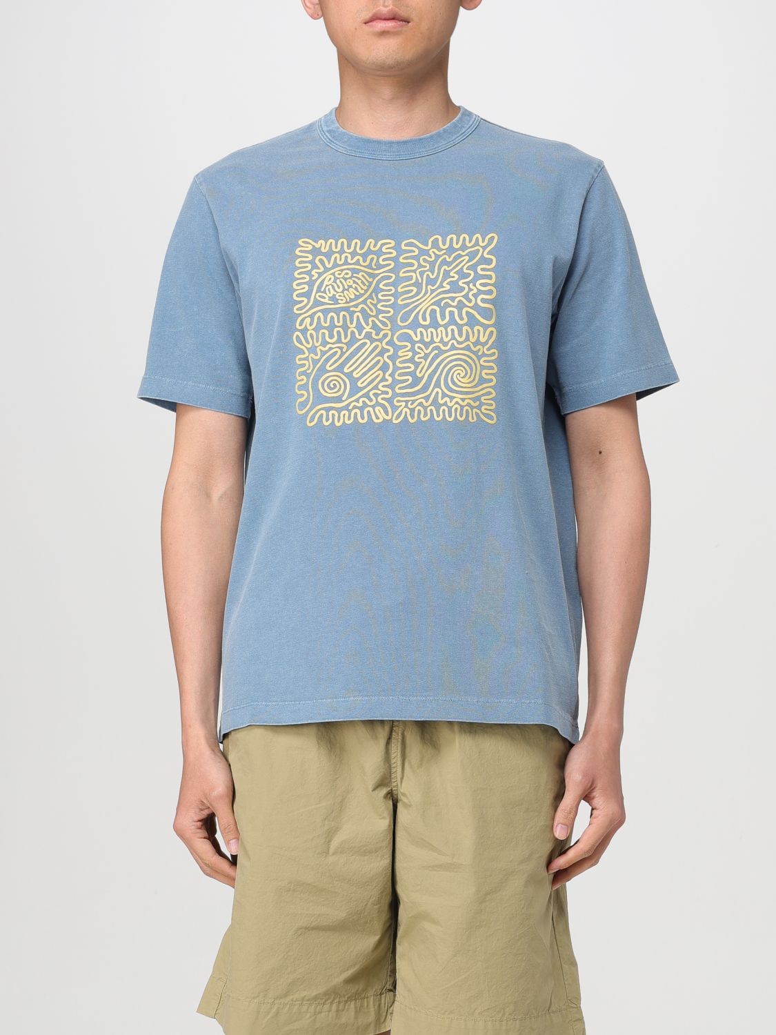 Ps Paul Smith T-Shirt PS PAUL SMITH Men colour Gnawed Blue