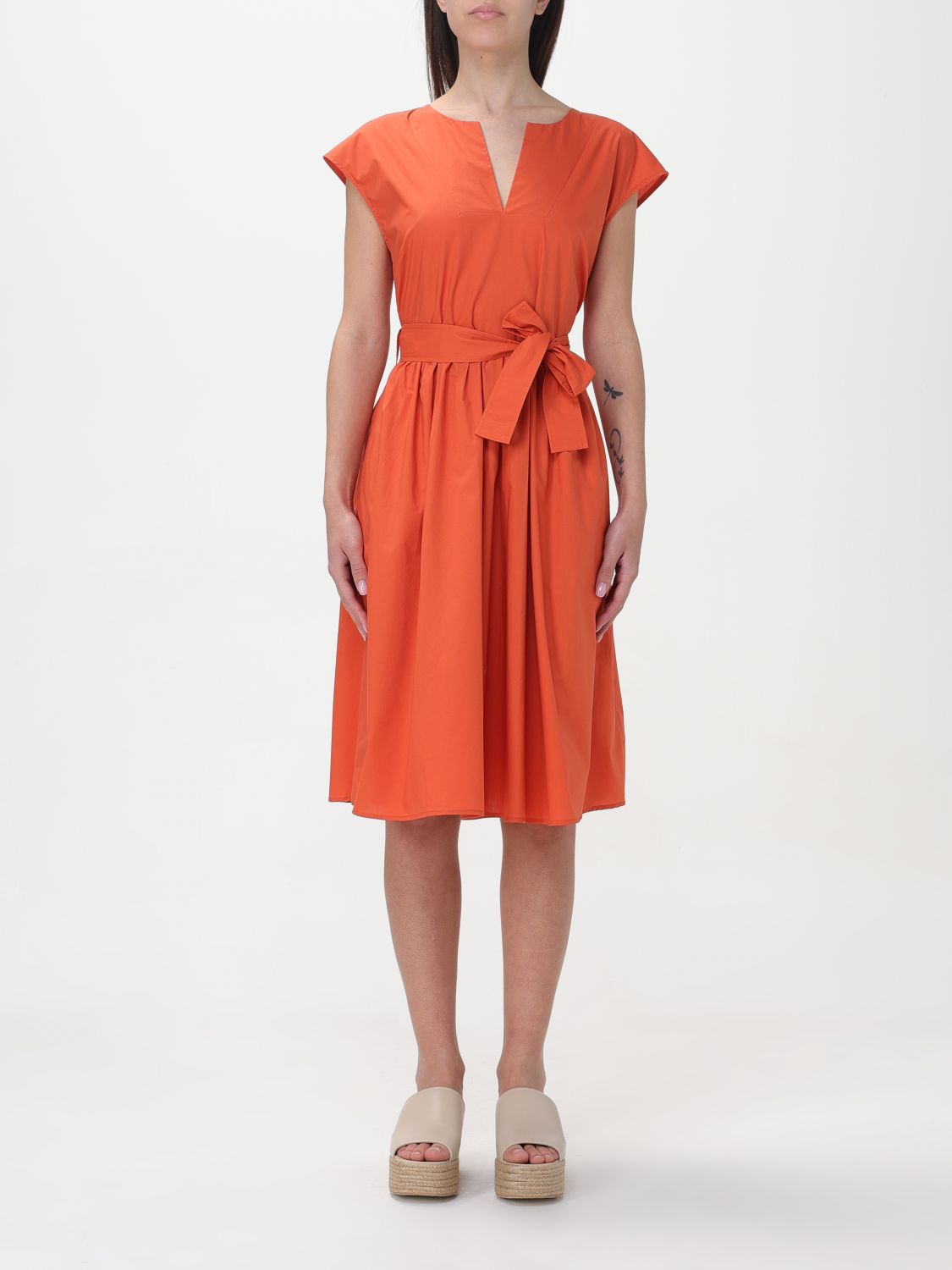 Woolrich Dress WOOLRICH Woman colour Orange