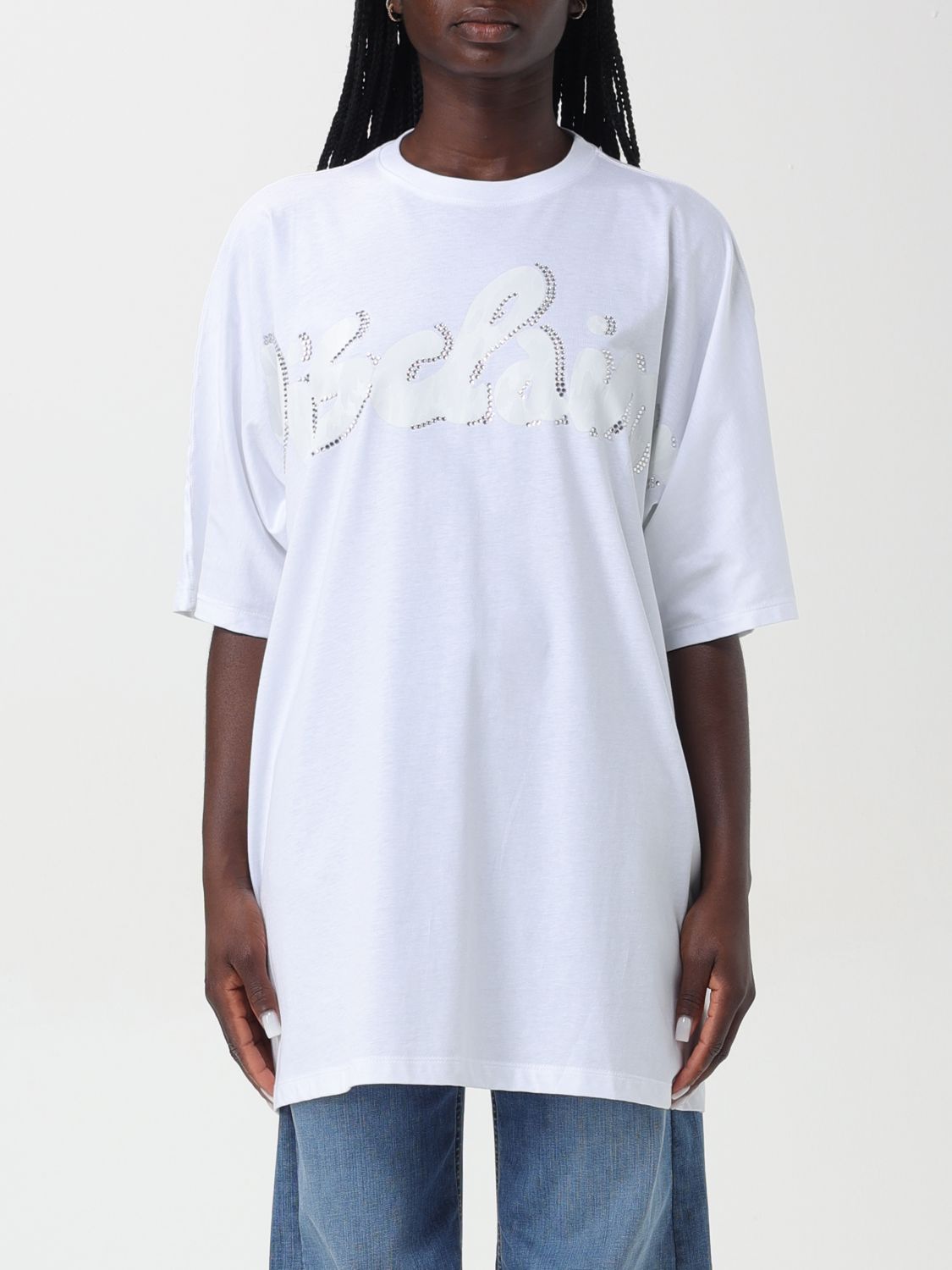 Disclaimer T-Shirt DISCLAIMER Woman color White