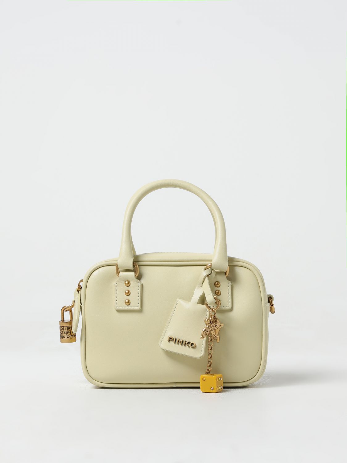 Pinko Mini Bag PINKO Woman colour Straw Yellow