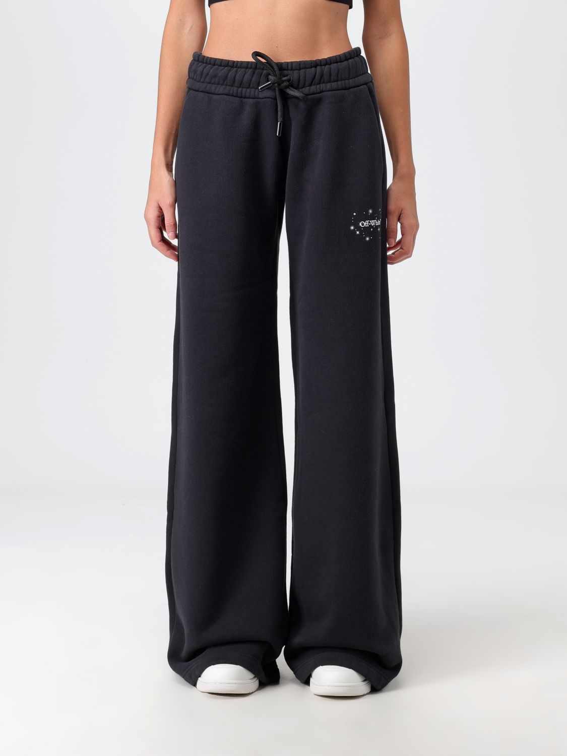 OFF-WHITE Trousers OFF-WHITE Woman colour Black