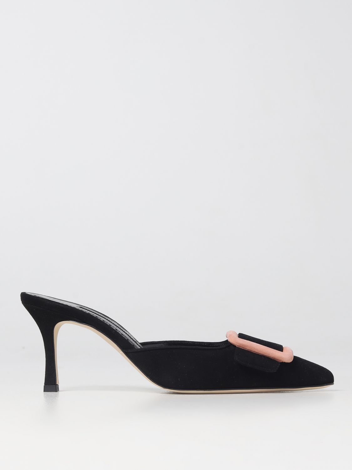 Manolo Blahnik High Heel Shoes MANOLO BLAHNIK Woman colour Black