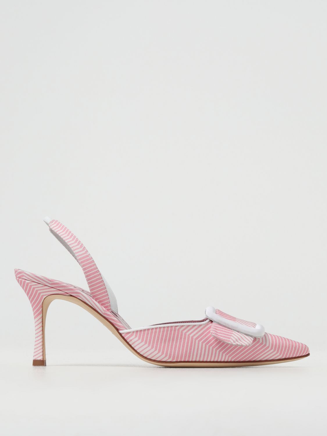 Manolo Blahnik High Heel Shoes MANOLO BLAHNIK Woman color Pink