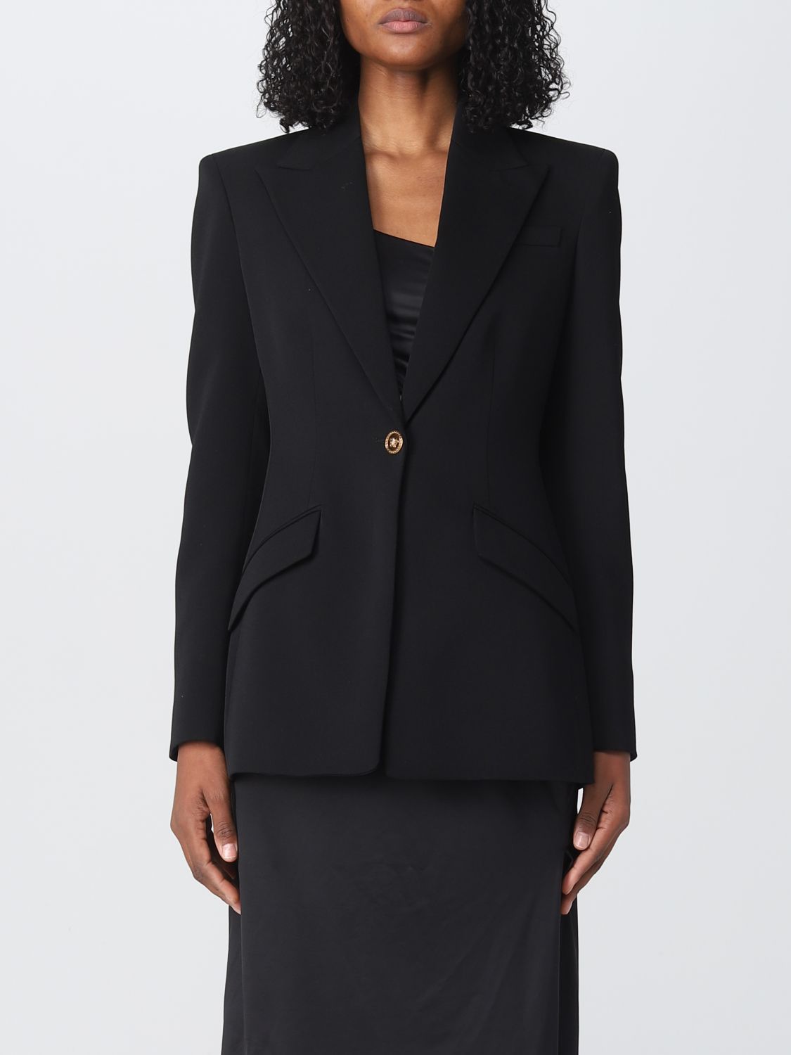 Versace Blazer VERSACE Woman colour Black