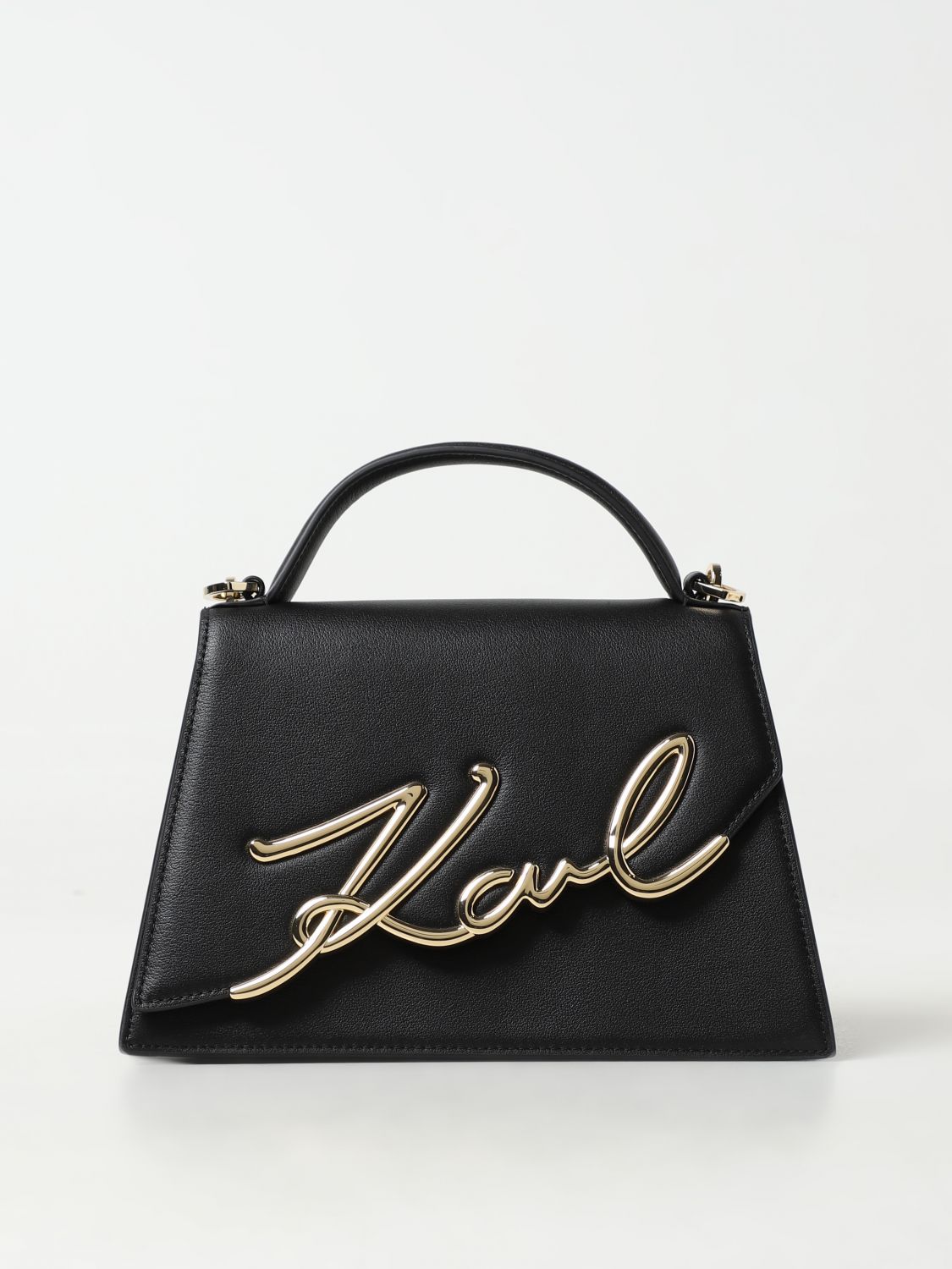 Karl Lagerfeld Handbag KARL LAGERFELD Woman color Gold