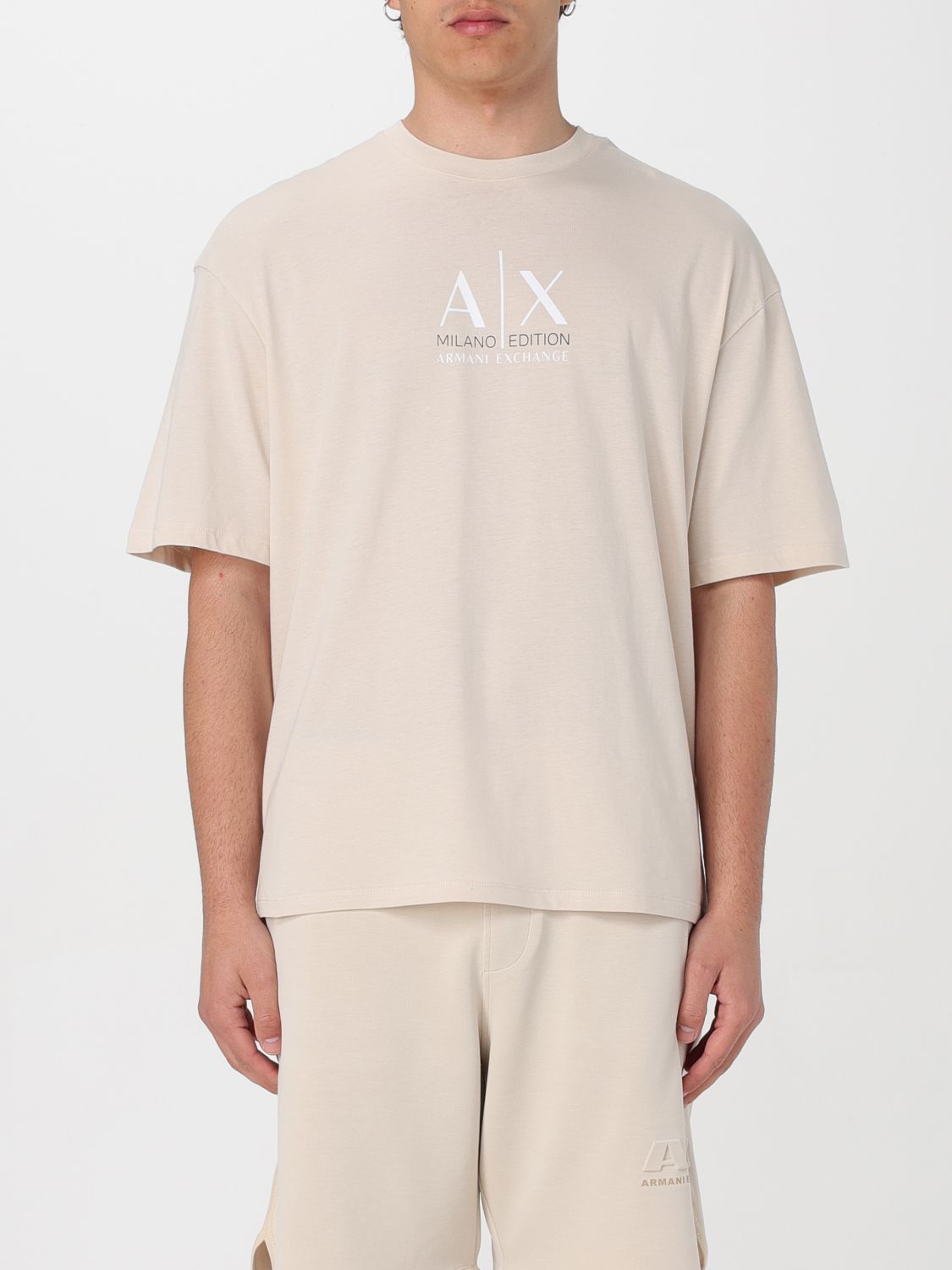 Armani Exchange T-Shirt ARMANI EXCHANGE Men color Beige